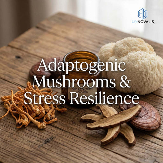 adaptogenic mushrooms for stress resilience and natural vitality