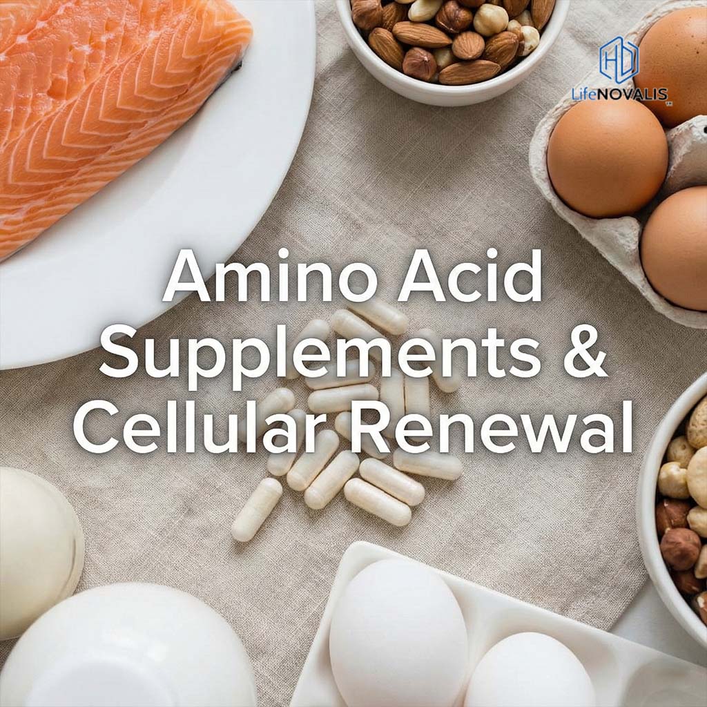 amino acid supplements for cellular renewal and healthy aging