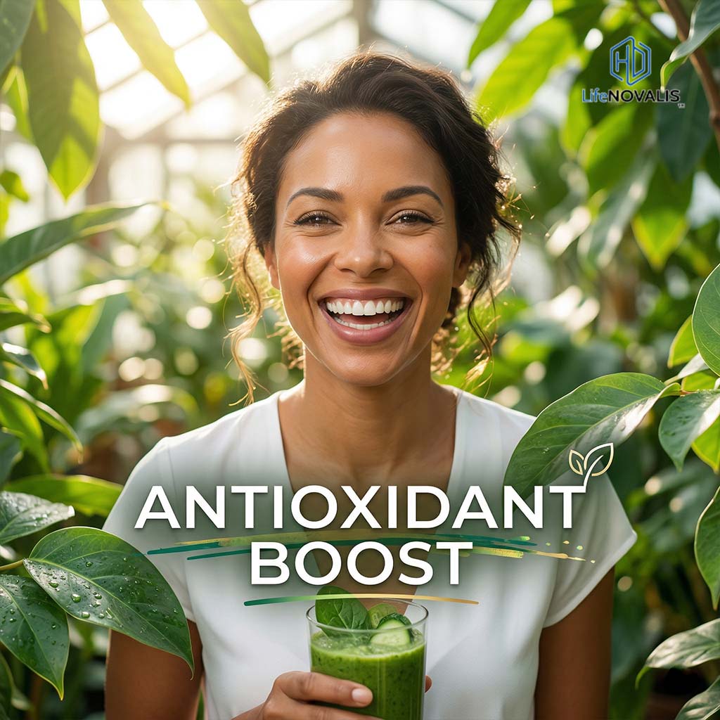 antioxidant boost for cellular renewal and vitality