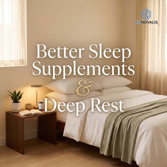 better sleep supplements for deep rest and cellular recovery
