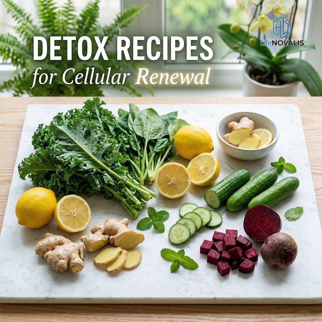 Detox Recipes for Cellular Renewal and Natural Cleansing