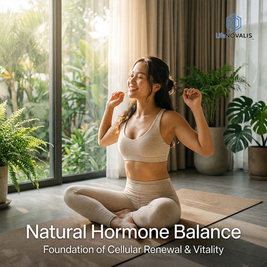 natural hormone balance for cellular renewal and vitality